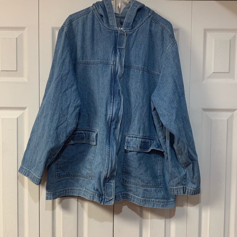 Plus size jean jacket women’s size 1x